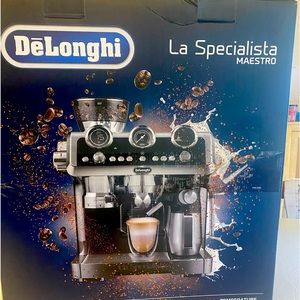 delonghi espresso latte copoccino